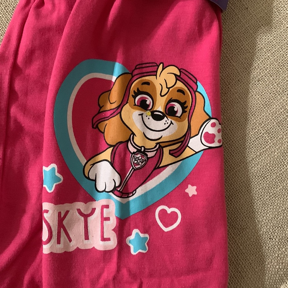 Brand new with tags Nickelodeon PAW PATROL girls leggings SKYE size 8-10Y - Picture 1 of 5